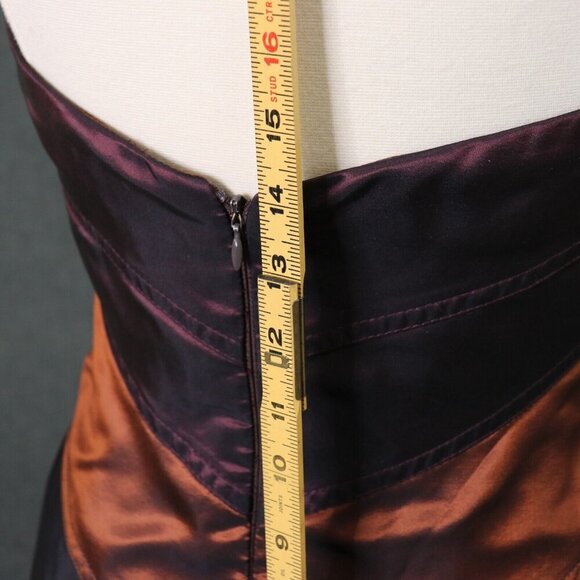 HELEN MORLEY Womens *10 Strapless Bespoke Gown Dress *Altered - Picture 14 of 16